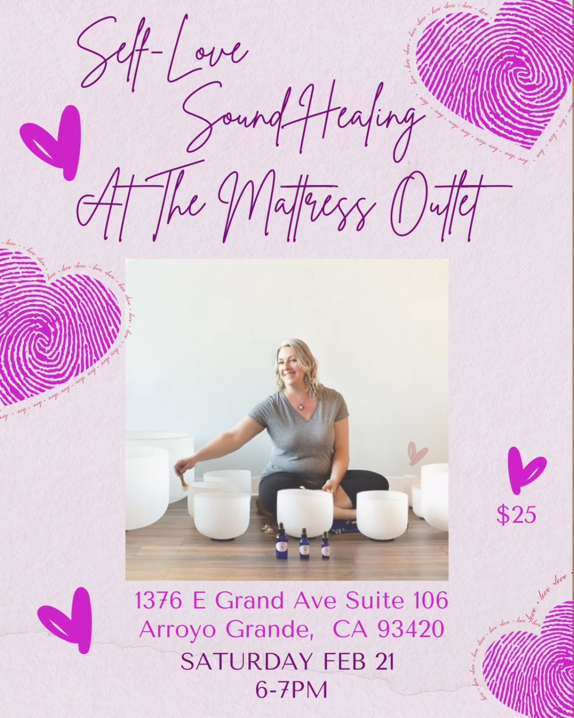 Self Love Sound Healing at The Mattress Outlet - February 2026