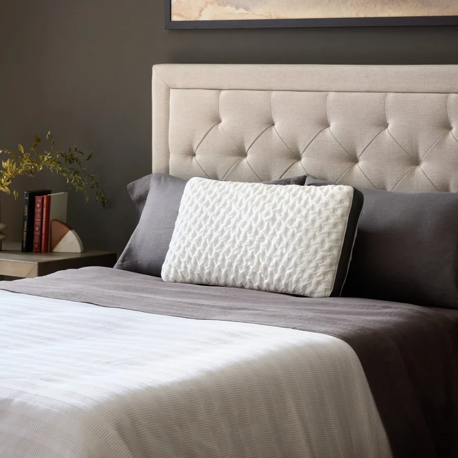 Malouf Quilted Convolution HyperChill pillow