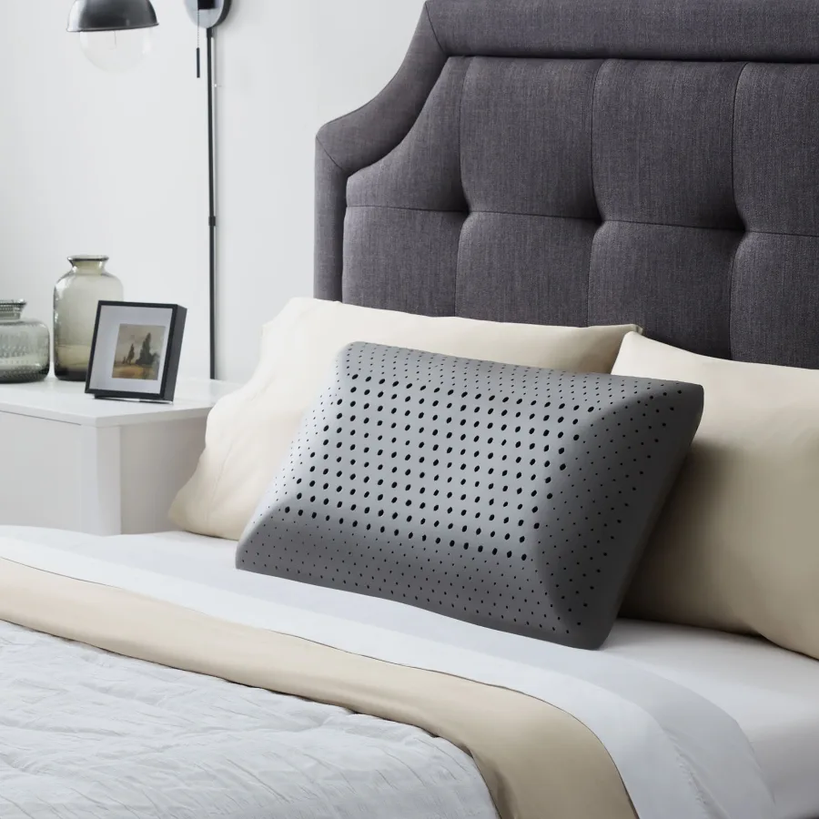 Malouf Zoned Dough Bamboo Charcoal pillow